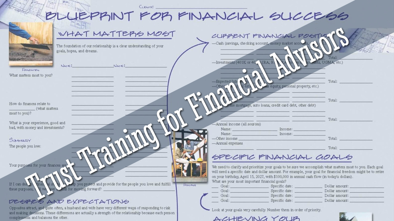 Trust Training for Financial Advisors